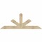 Ekena Millwork Saratoga Rough Sawn Timber Gable Bracket, Douglas Fir, 84"W x 31"H x 6"D x 6"F, 9/12 Pitch GBW084X31X0606SAR00RDF - alternate 1